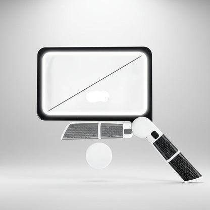 Bright Full Page LED Reading Magnifying Glass