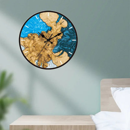 Farmhouse Style Wood Wall Clock