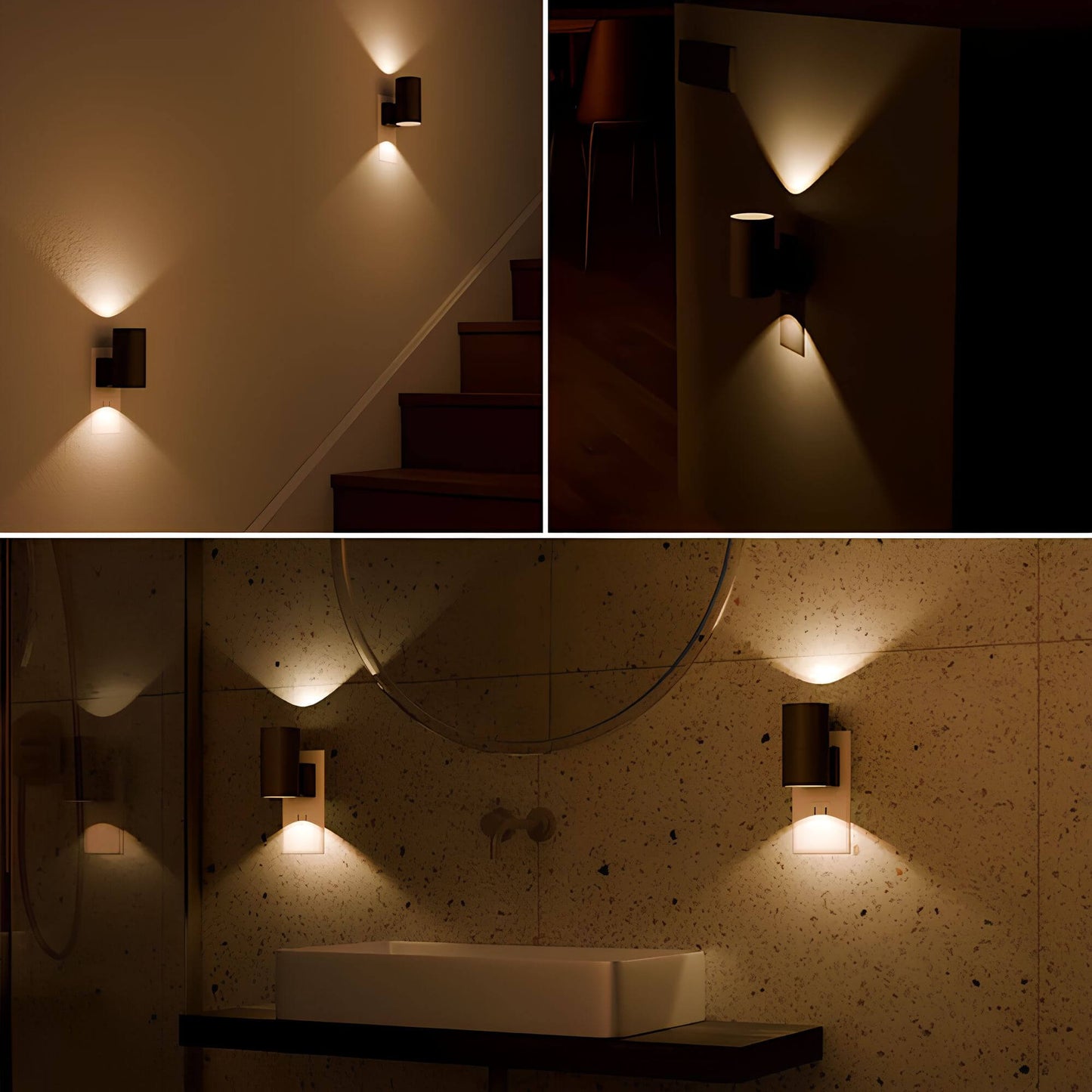 LumaGlow | Elegant Dimmable LED Night Lamp with Twilight Sensor 4