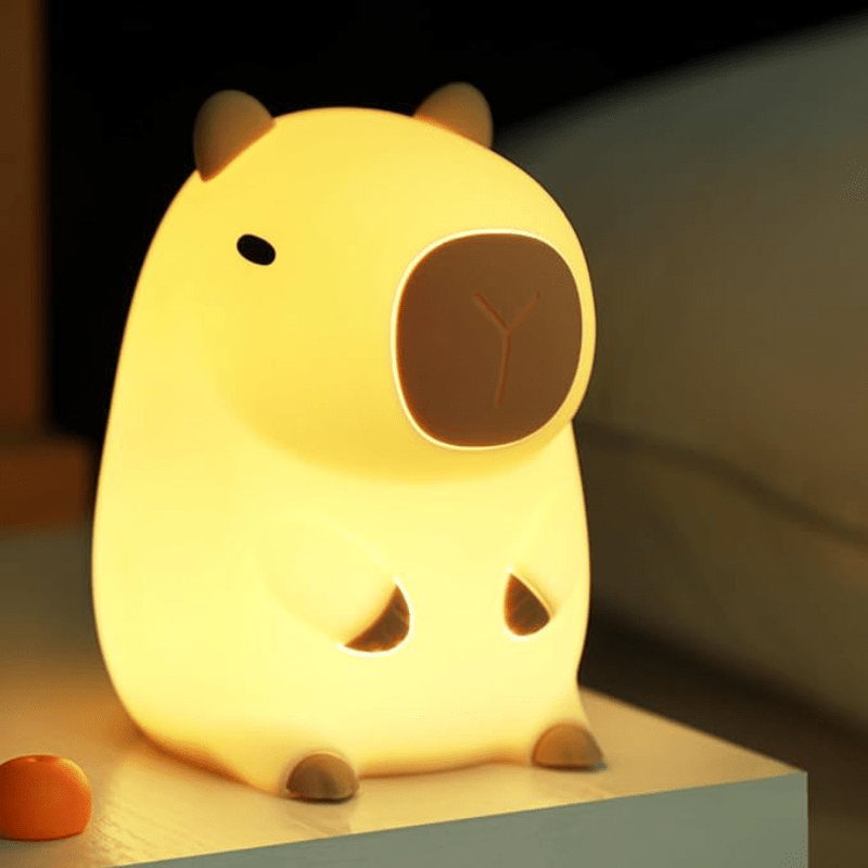 LumaGlow | Soft BPA-Free Silicone Dimmable Night Light for Kids 7