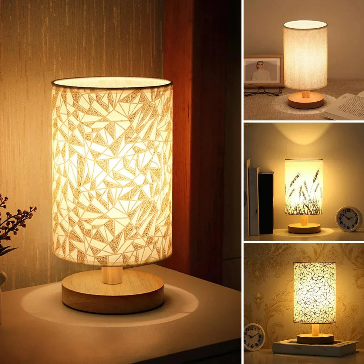 LumaVita - Elegant Solid Wood Design Lamp 2