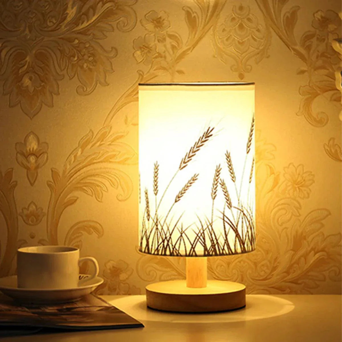 LumaVita - Elegant Solid Wood Design Lamp 7