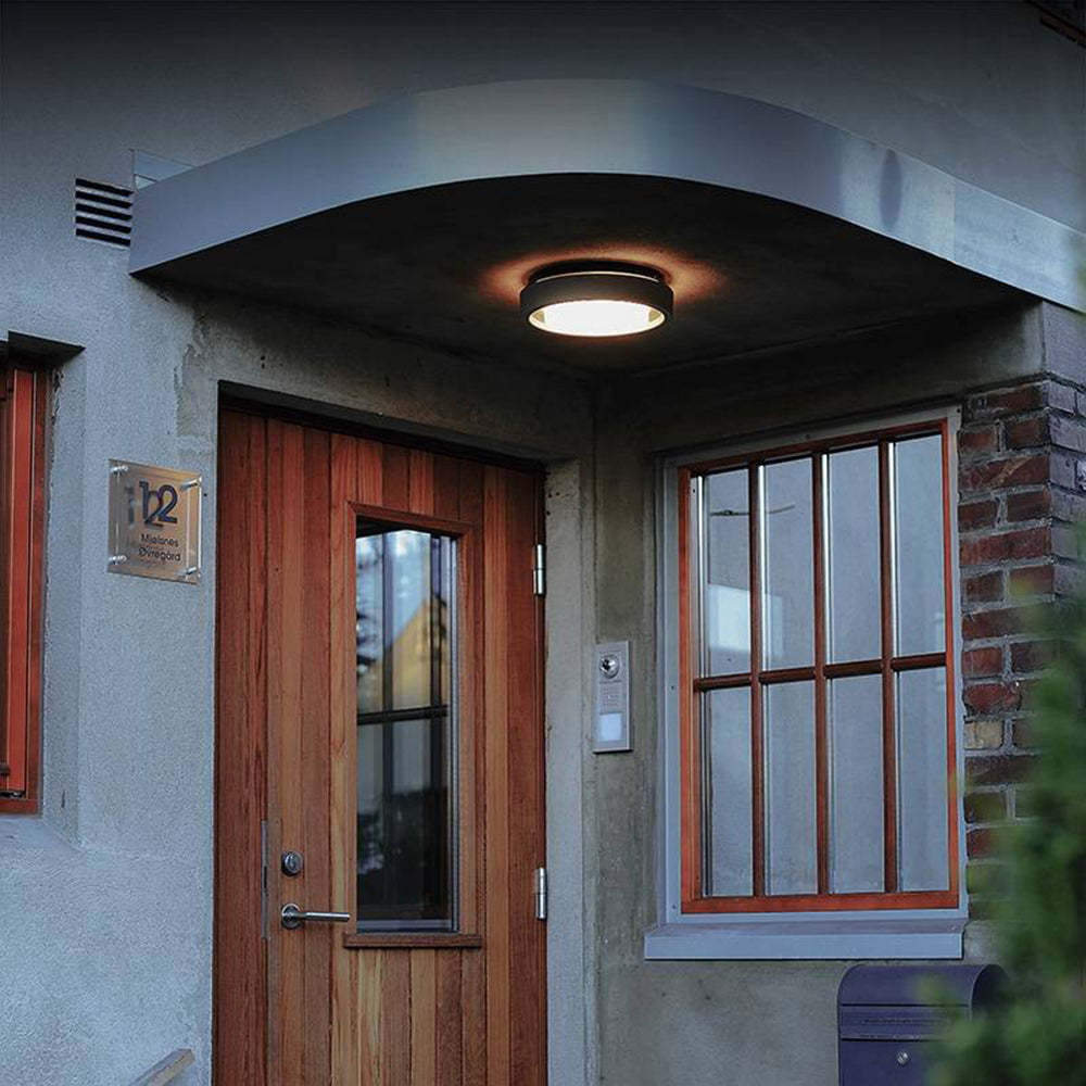 Simple Circular LED Sconce Light