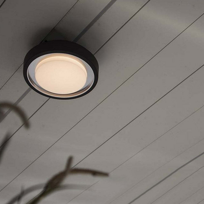 Simple Circular LED Sconce Light