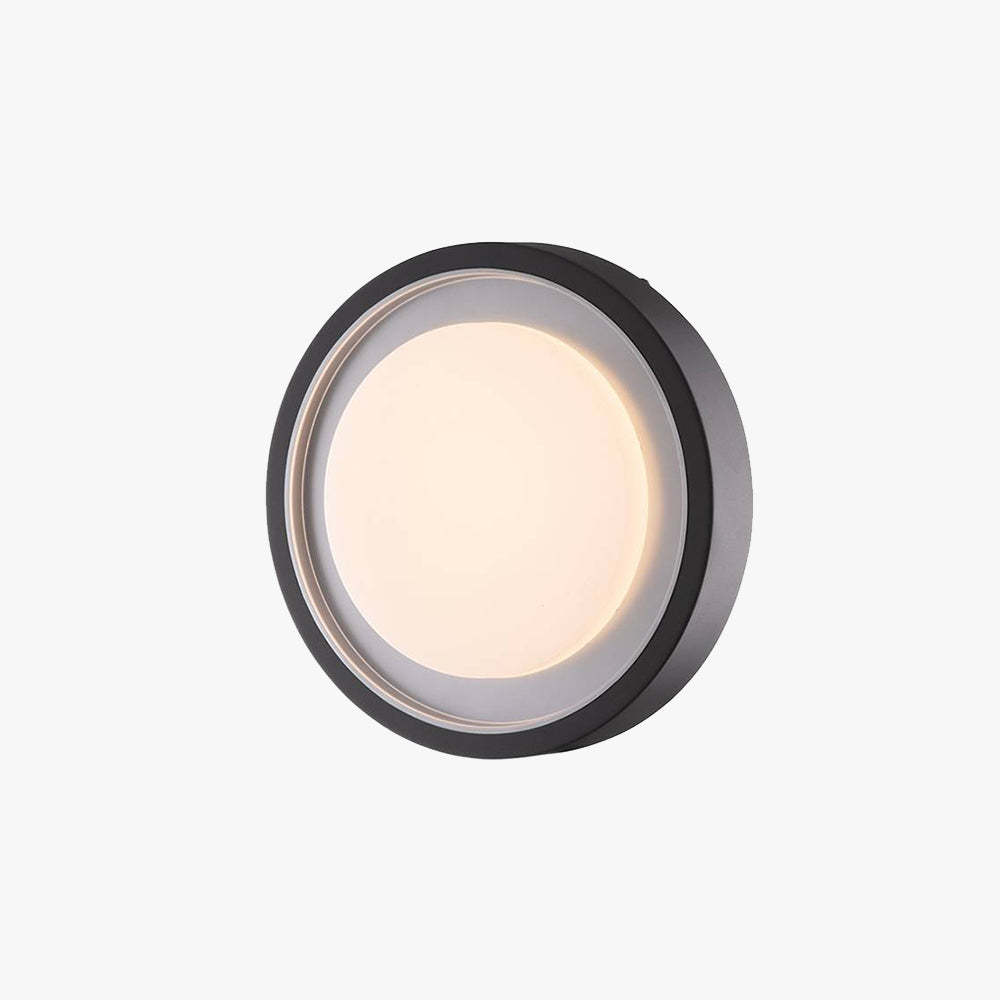 Simple Circular LED Sconce Light - Lusomart
