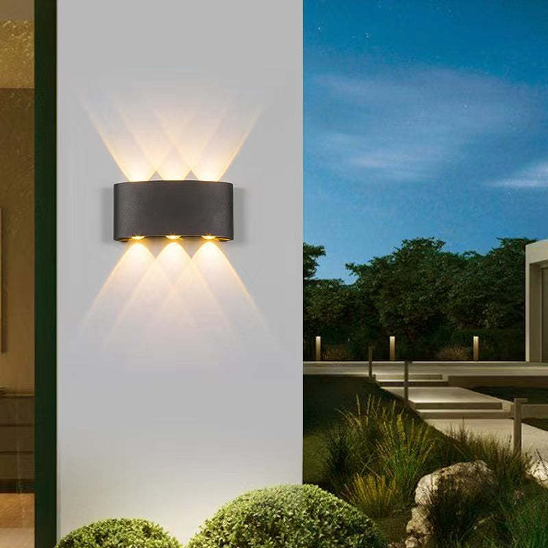 Outdoor Adjustable LED Wall Lamp