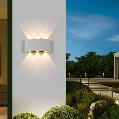 Outdoor Adjustable LED Wall Lamp