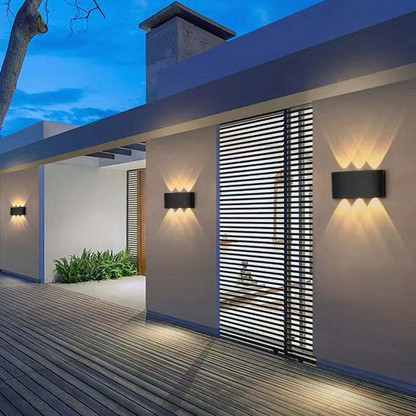Outdoor Adjustable LED Wall Lamp