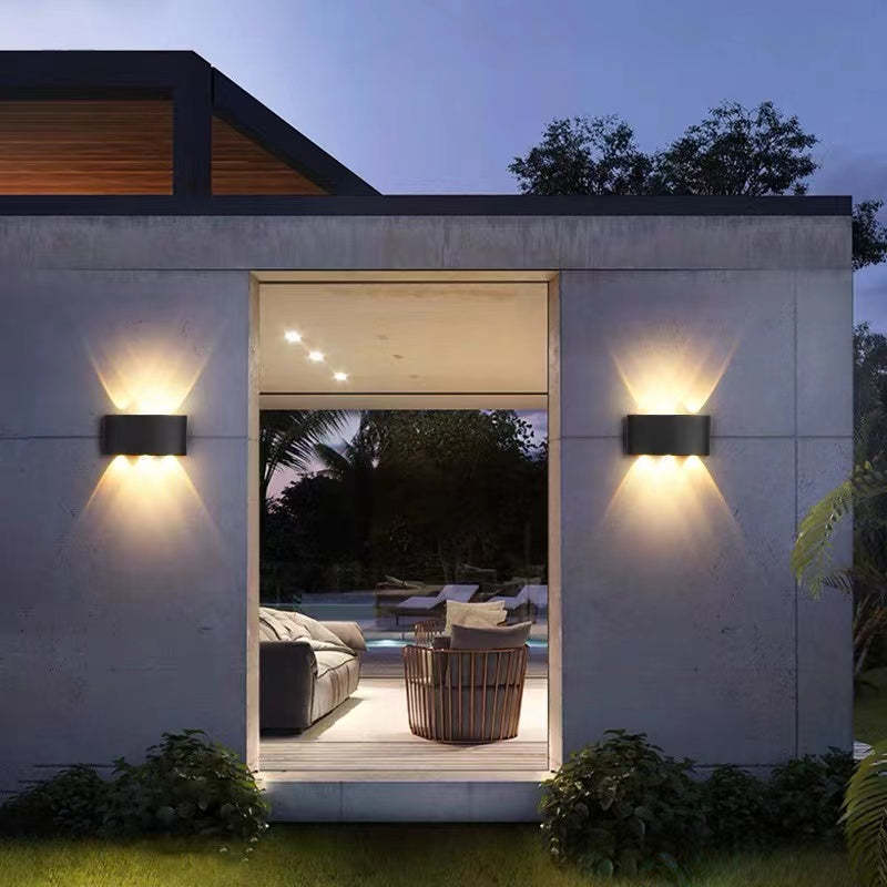 Outdoor Adjustable LED Wall Lamp
