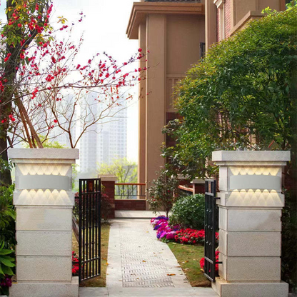 Outdoor Adjustable LED Wall Lamp
