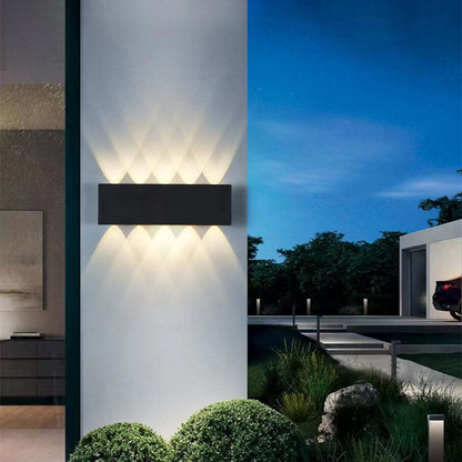 Outdoor Adjustable LED Wall Lamp