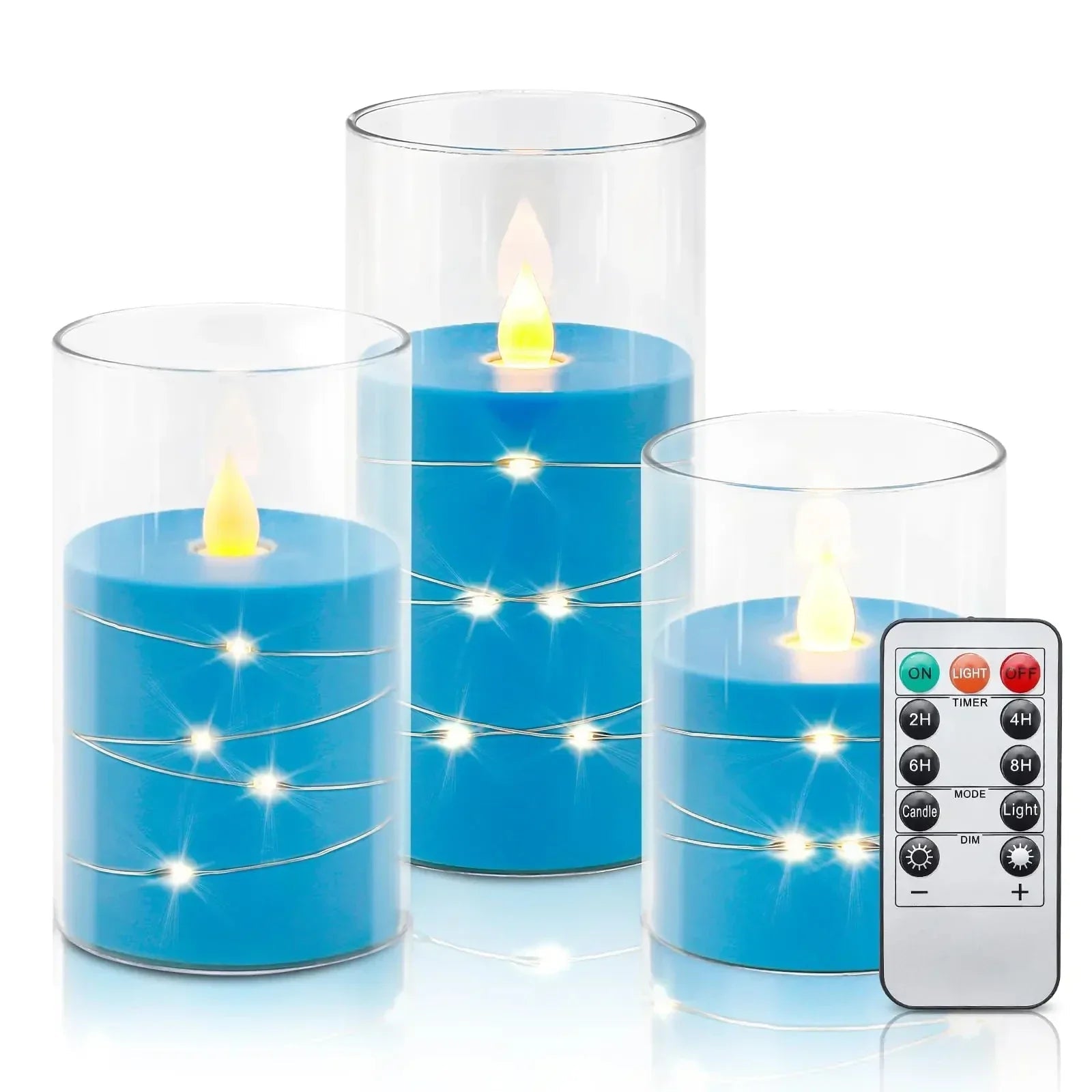 Warm White LED Candle Light Lamp - Lusomart