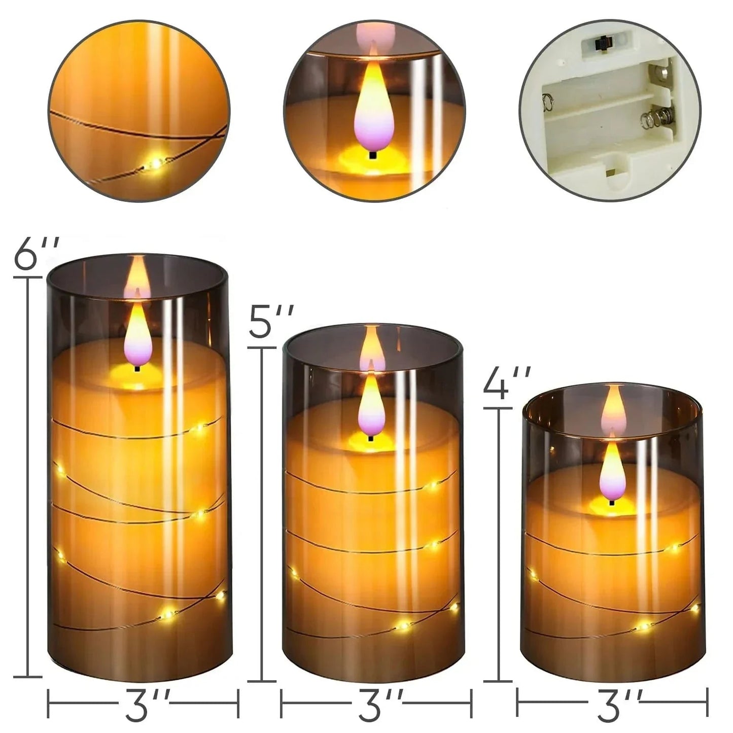 LumeFlick - Realistic LED Candlelight 4