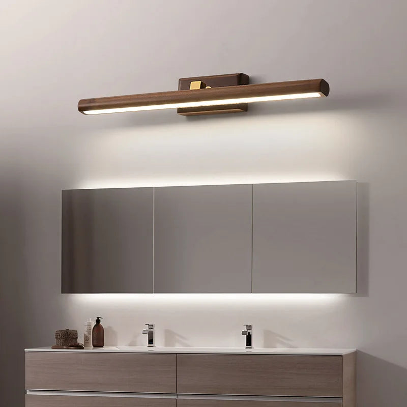LumeMystic – Elegant Black Walnut Lamp 2