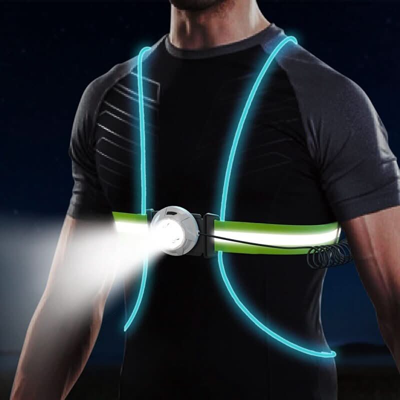 LumeVest | Bright Adjustable LED Safety Running Waistcoat 1