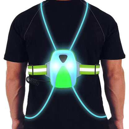 LumeVest | Bright Adjustable LED Safety Running Waistcoat 4