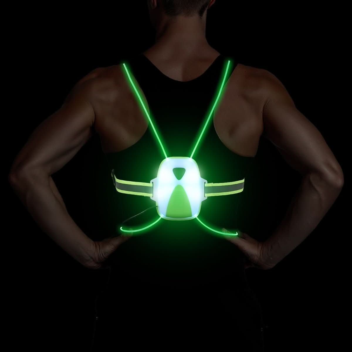 LumeVest | Bright Adjustable LED Safety Running Waistcoat 5