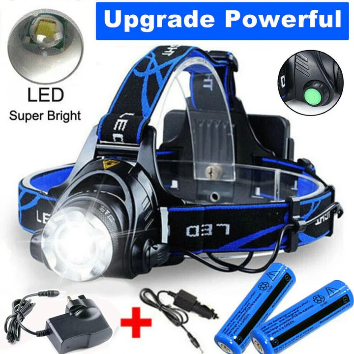 LumenMax | Powerful Adjustable LED Headlamp for Outdoor Adventures 1