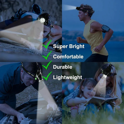 LumenMax | Powerful Adjustable LED Headlamp for Outdoor Adventures 5