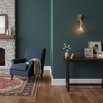 Lumenara | Elegant Modern Brass Wall Sconce Lighting with Glass Drop 5