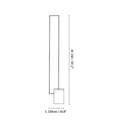 Lumenova | Sleek Minimalist LED Indoor Floor Lamp 3