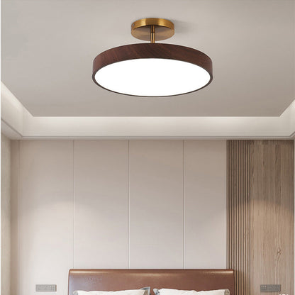 Lumenwood | Elegant Modern LED Semi-Flush Ceiling Light Fixture 2