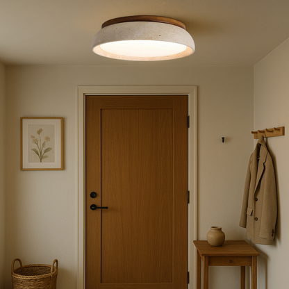 Lumeon | Travertine-Style Ceiling Lamp for a Classic Look 3