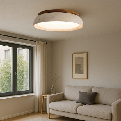 Lumeon | Travertine-Style Ceiling Lamp for a Classic Look 4