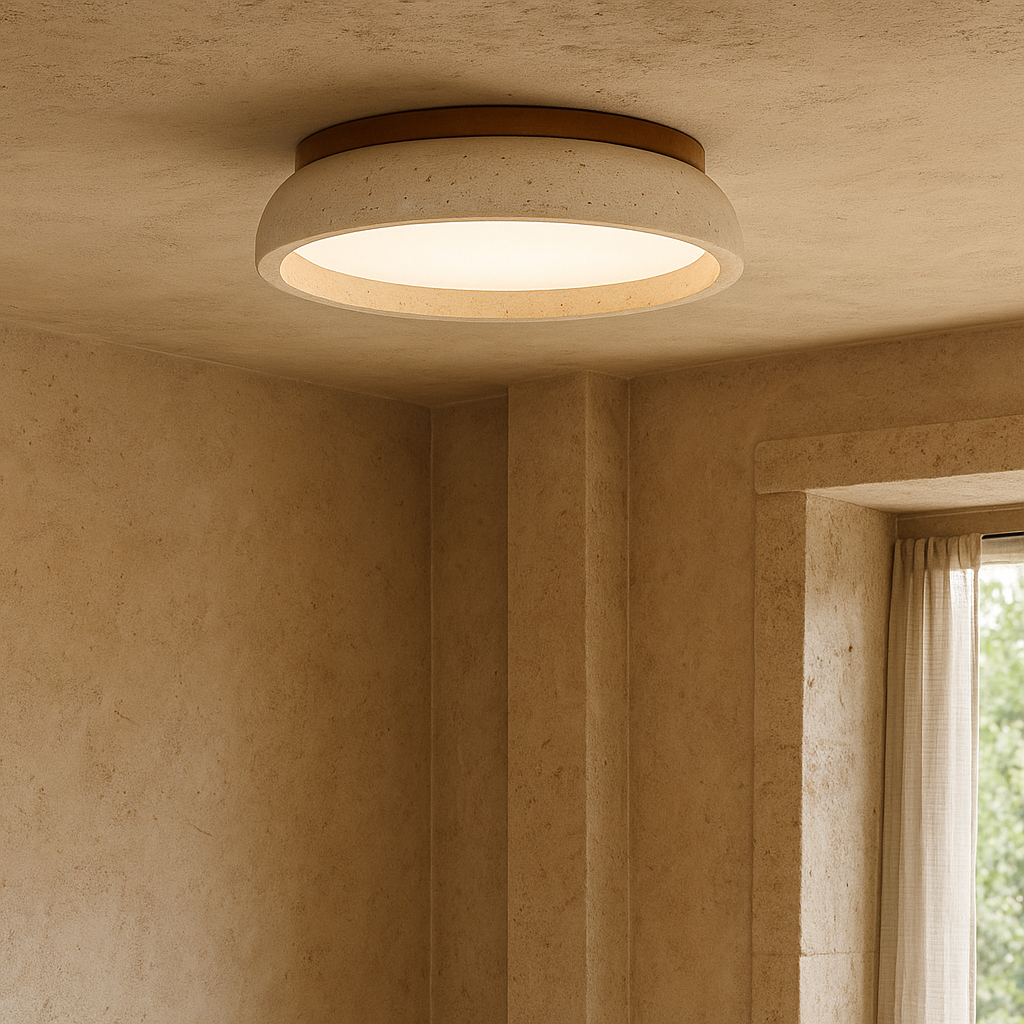 Lumeon | Travertine-Style Ceiling Lamp for a Classic Look 5