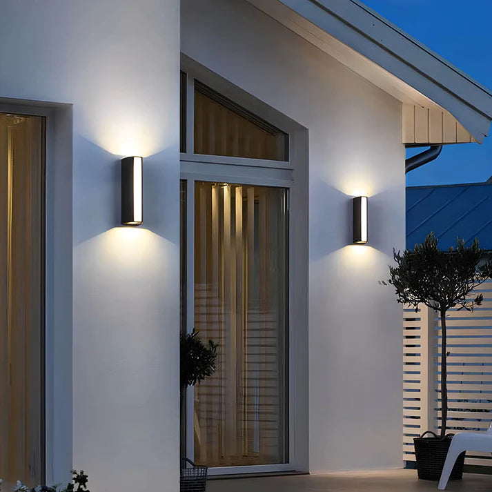 Lumetrax | Elegant 2-Way Outdoor Wall Light for Contemporary Exteriors 6