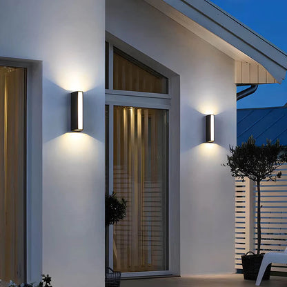 Lumetrax | Elegant 2-Way Outdoor Wall Light for Contemporary Exteriors 6