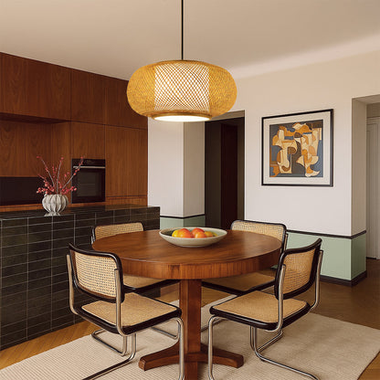 Lumetriq | Vintage Bamboo Pendant Lamp for Warm Natural Lighting 2