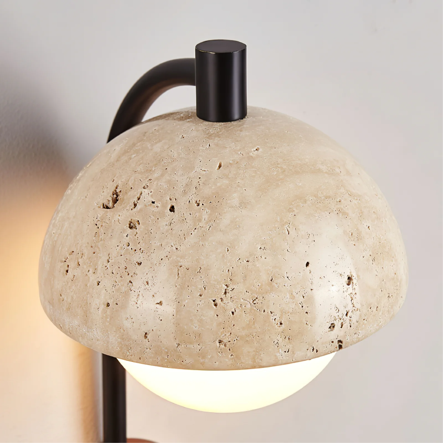Lumeviax | Vintage-Style Arco Stone Wall Light for Timeless Décor 3