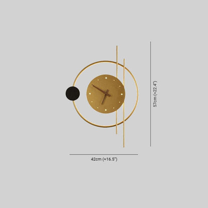 Modern LED Wall Light Clock