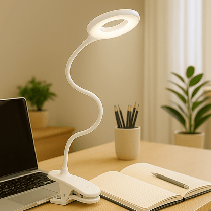 Flexible USB Reading Lamp with Adjustable Brightness - Lusomart