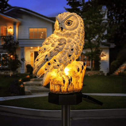 LumiOwl | Charming Eco-Friendly Solar Garden Lights for Outdoor Décor 1