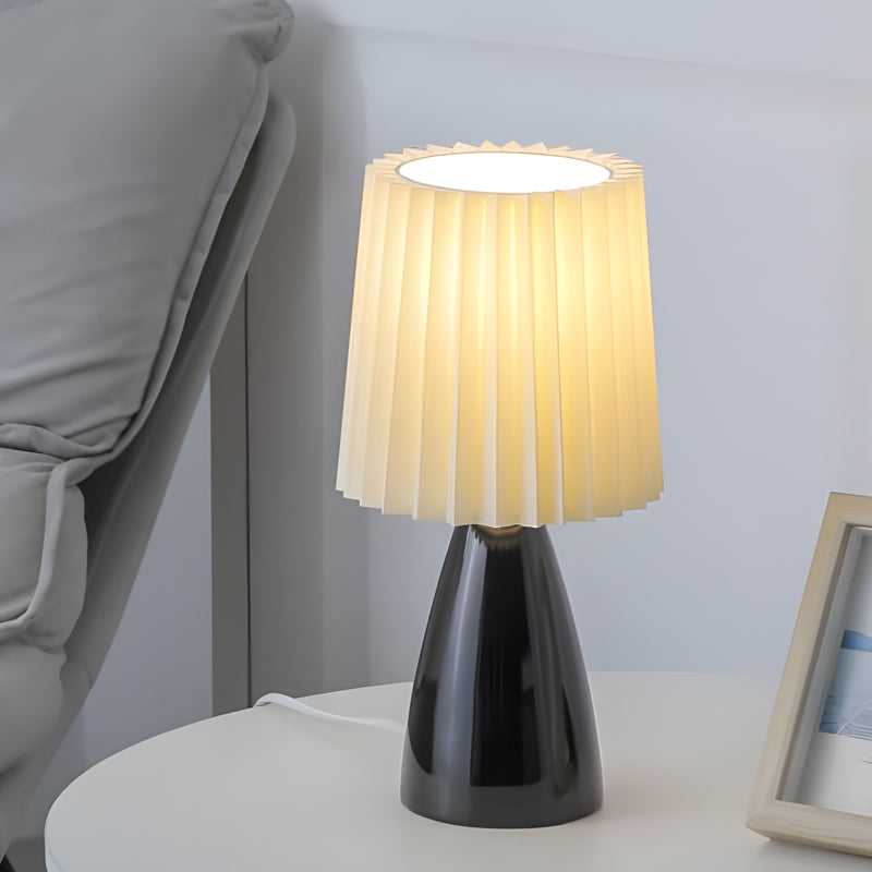 LumiPleat - Glass Base Dimmable Desk Lamp 10
