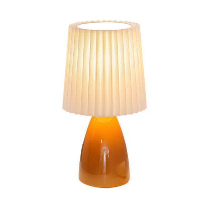LumiPleat - Glass Base Dimmable Desk Lamp 3