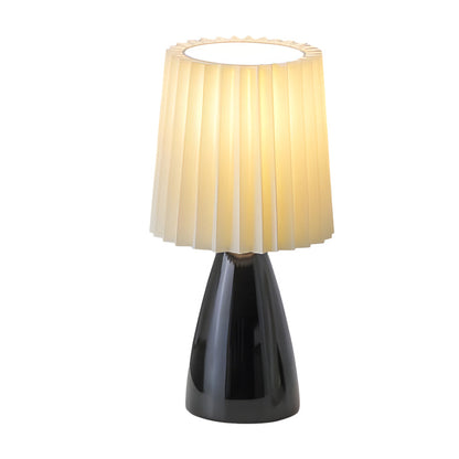 LumiPleat - Glass Base Dimmable Desk Lamp 4