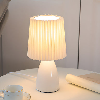 LumiPleat - Glass Base Dimmable Desk Lamp 7