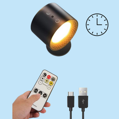 Portable LED Table Lamp with Timer and Touch Sensor - Lusomart