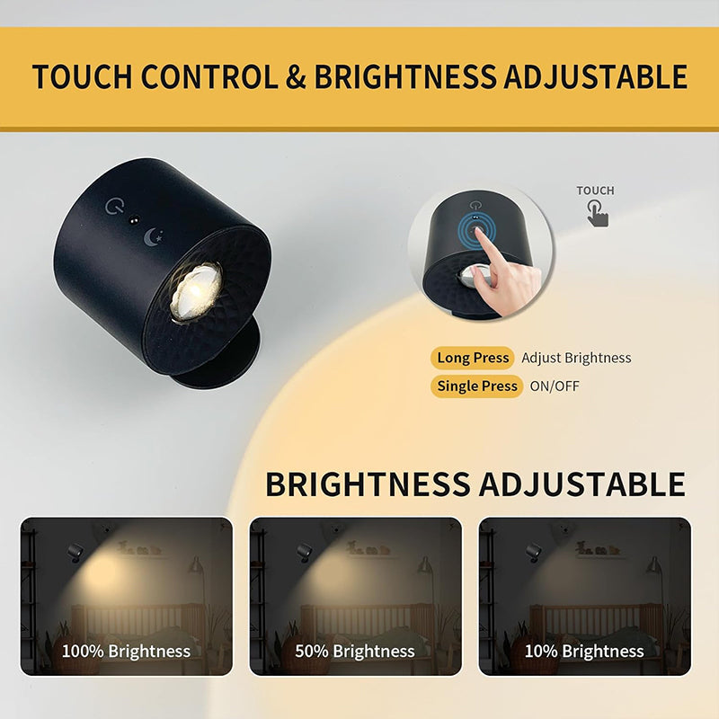 LumiRest | Cordless LED Desk Lamp with Adjustable Timer Function 1