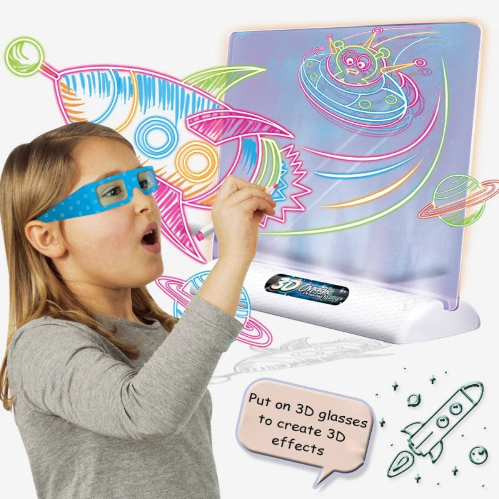 LumiSketch - Magical luminous drawing board for stunning fluorescent artwork 2