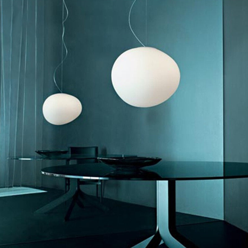 Modern Glass Pendant Lamp for Warm Lighting - Lusomart