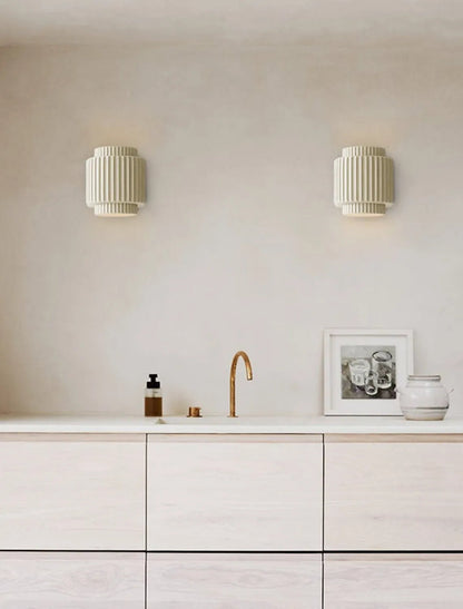 LumiStripe – Modern Scandinavian Wall Sconce with Clean Striped Finish 4