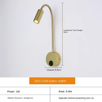 LuminaFlex | Adjustable LED Wall Light for Focused Reading and Workspaces 10