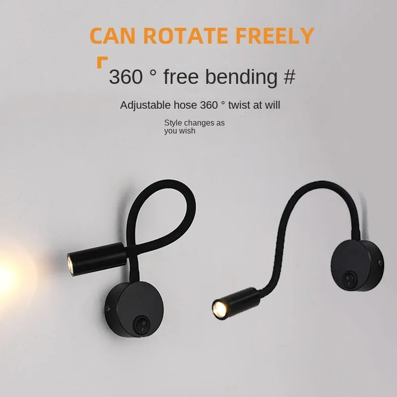 LuminaFlex | Adjustable LED Wall Light for Focused Reading and Workspaces 7