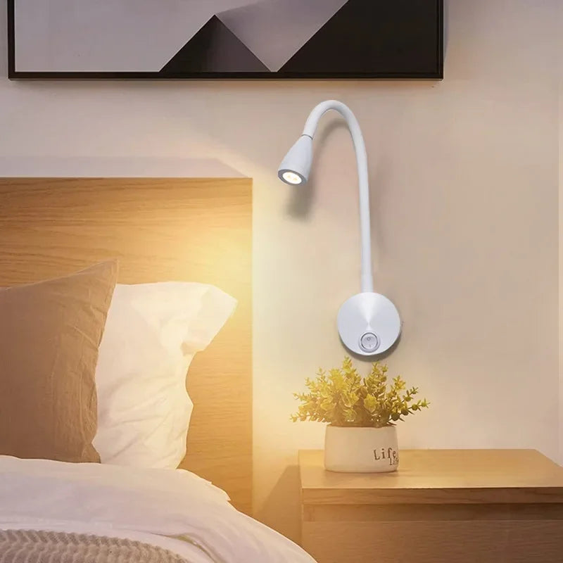 LuminaFlex | Adjustable LED Wall Light for Focused Reading and Workspaces 8