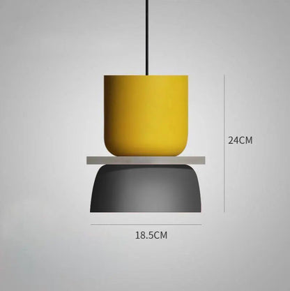 Contemporary Layered Pendant Ceiling Light