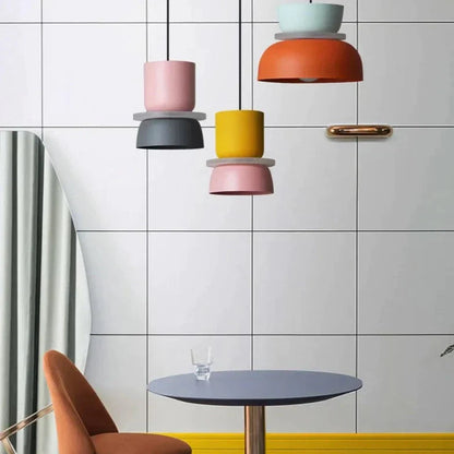 Contemporary Layered Pendant Ceiling Light